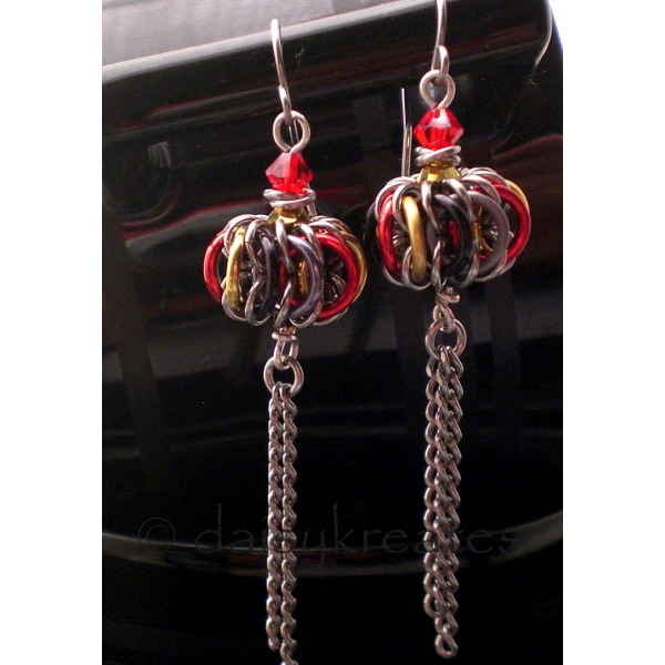 Autumn's Genie Bottle Earrings