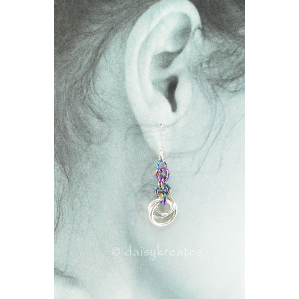 Lovely Tea Rose earrings perfectly complement your styles, formal or casual