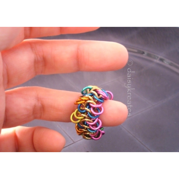 Strangemaille Finger Ring