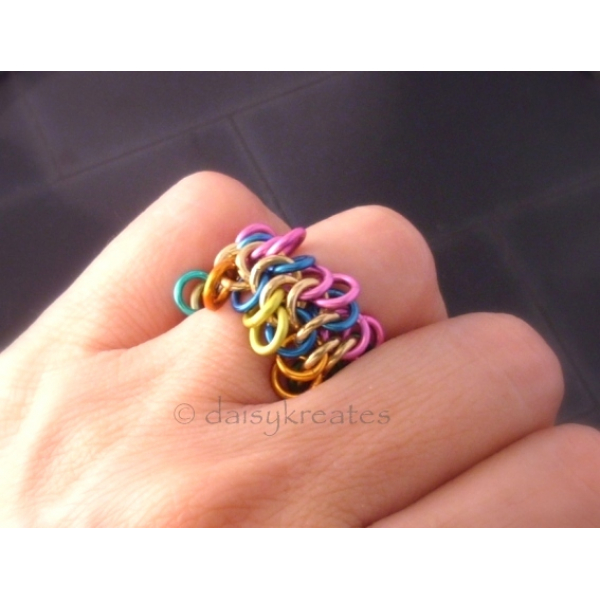 Strangemaille Finger Ring