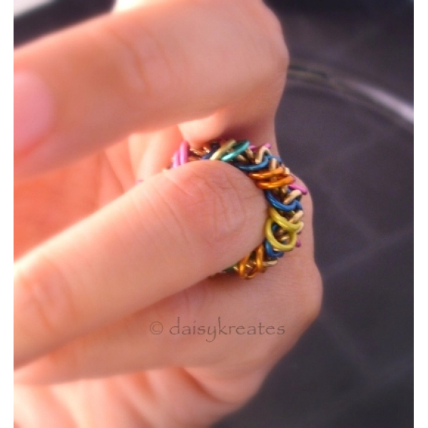 Strangemaille Finger Ring