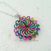 Colorful Mandala Pendant is bright and cheerful, lovely and charming! Colorful Mandala Pendant is bright and cheerful, lovely and charming!