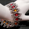 Staggered Byzantine Chainmaille Braclet, Bollywood by way of Byzantine