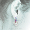 Also available with 925 sterling silver ear posts