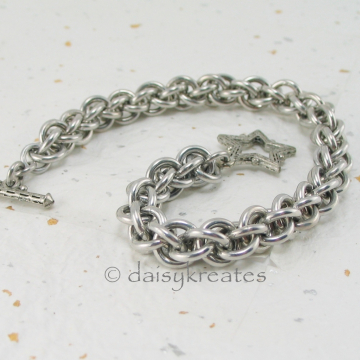 JPL 3 Bracelet, 7 1/4-inch long, toggle closure JPL 3 Bracelet, 7 1/4-inch long, toggle closure