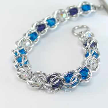 Captured in Blue Bracelet