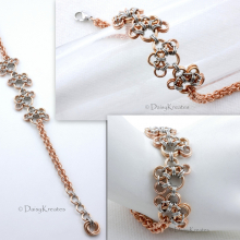 Bronze Four-Paws Chainmaille Bracelet 4paws_bracelet.jpg