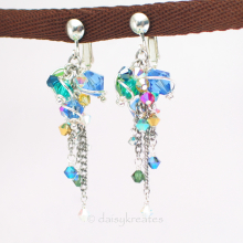 Midsummer Night's Crystals Earrings img_5651.jpg