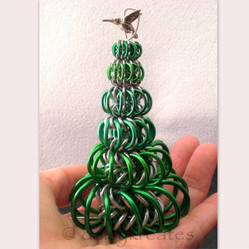 Chainmaille Christmas Tree